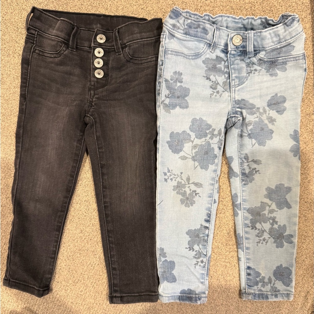 OshKosh B'gosh Black and Blue Jeans